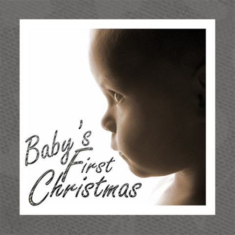 Baby s First Christmas Monochrome Photocube By Catvinnat Side 6