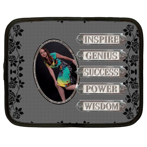 Encouragement Xxl Netbook Case By Lil Front