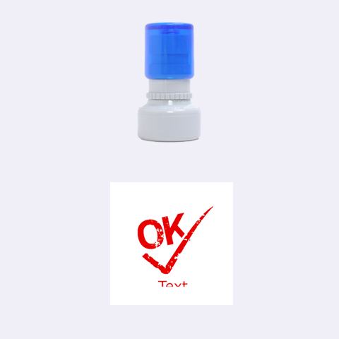 Ok By Design001 1.12 x1.12  Stamp