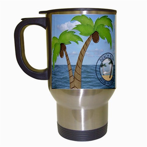 Tropical Vacation Travel Mug By Lil Left
