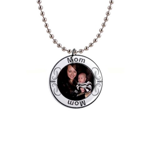Mom Necklace By Lil Front