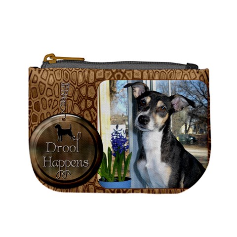 Dog Mini Coin Purse By Lil Front