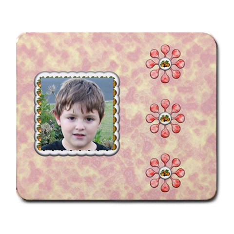 Summer Time Mouse Mat By Joan T 9.25 x7.75  Mousepad - 1