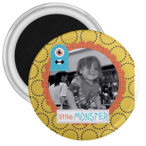 Little Monster Magnet 3 By Martha Meier Front