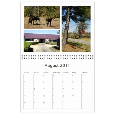 Columbiana Farm Calendar By Rick Conley Aug 2011