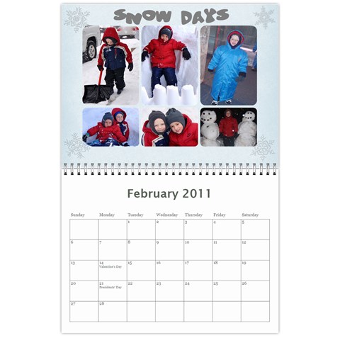 2011 Calendar By Jessica Feb 2011