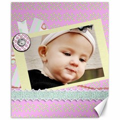 10x 8 girl canvas template - Canvas 8  x 10 