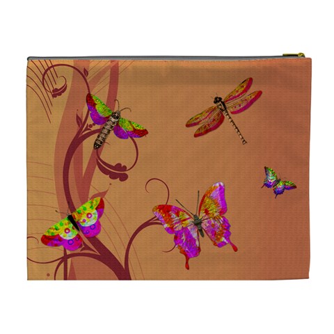 Spread Your Wings And Fly Xl Cosmetic Bag By Lil Back