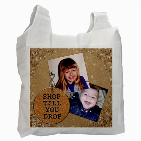 Shop Till You Drop Recycle Bag #2 By Lil Front