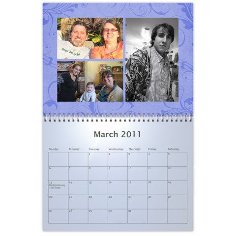 Calendar By Amy Barton Mar 2011