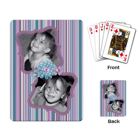 Deck Of Cards 1 By Martha Meier Back