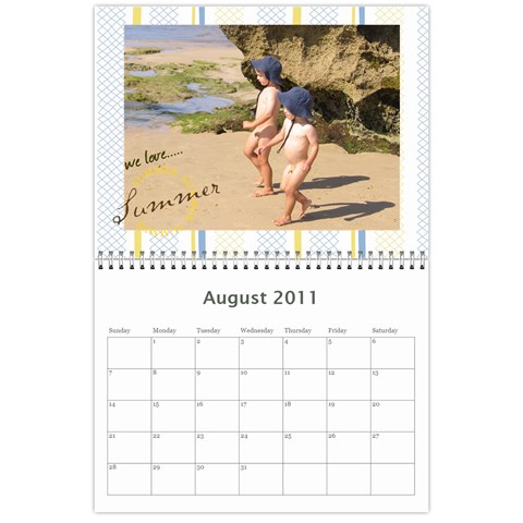 Our Calendar By Heidi Short Aug 2011