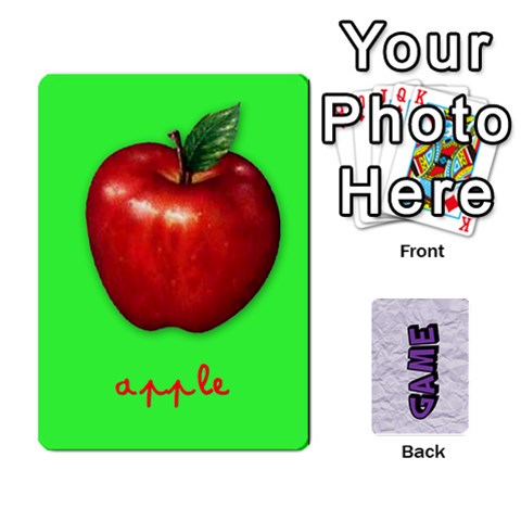 Memory Game With Your Own Photos Front - Heart9