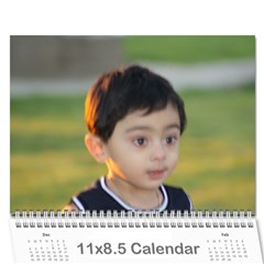 Tejas_Calender - Wall Calendar 11  x 8.5  (18 Months)