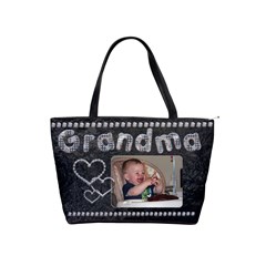 Grandma Diamond Shoulder Handbag - Classic Shoulder Handbag
