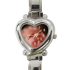 Heart Shaped Watch Option for Cheryl - Heart Italian Charm Watch