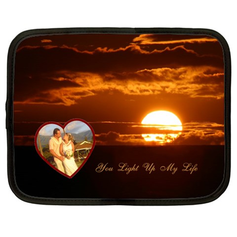 You Light Up My Life2 Love 13 Inch (xl) Netbook Case By Ellan Front