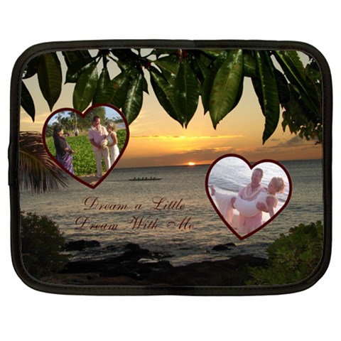 Dream A Little Dream With Me Canoe 13 Inch (xl) Netbook Case By Ellan Front