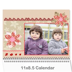calendar2011 - Wall Calendar 11  x 8.5  (12-Months)