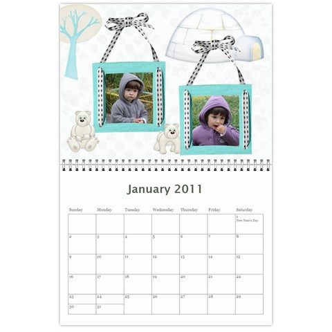 Calendar2011 By Snezhana Angelova Jan 2011