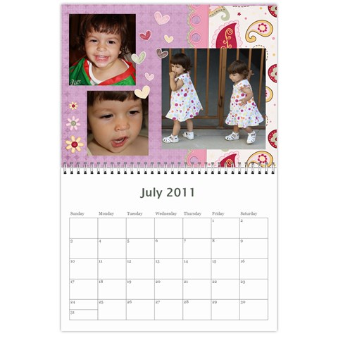 Calendar2011 By Snezhana Angelova Jul 2011
