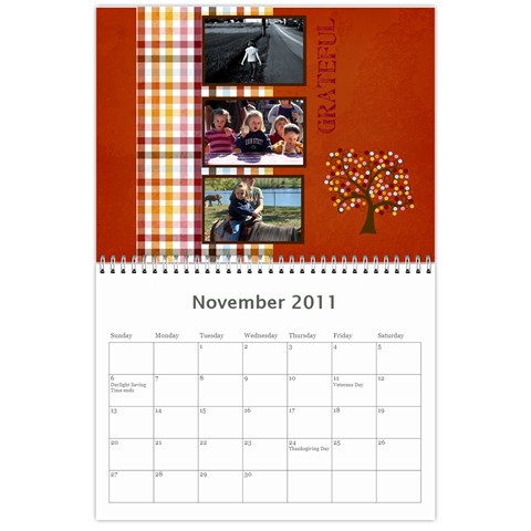 Our Calendars 12 Mo By Kendra Lebo Nov 2011