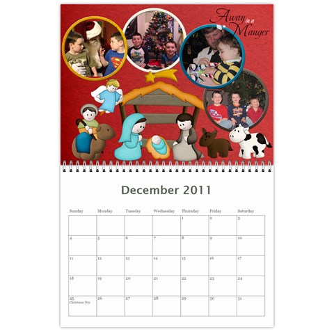 Dad s 2011 Calendar By Angela Cole Dec 2011