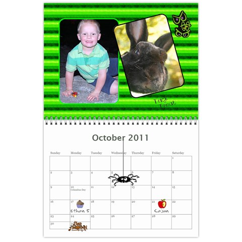 Mom s Calendar By Linda Larsen Oct 2011