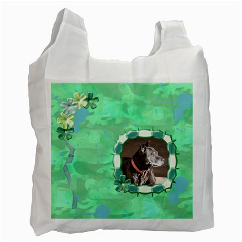 Frog Salad Recycle Bag By Joan T Front