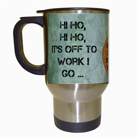 Off To Work I Go Mug #2 By Lil Left