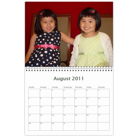 Calendar 2011 (chan) By Betty Aug 2011
