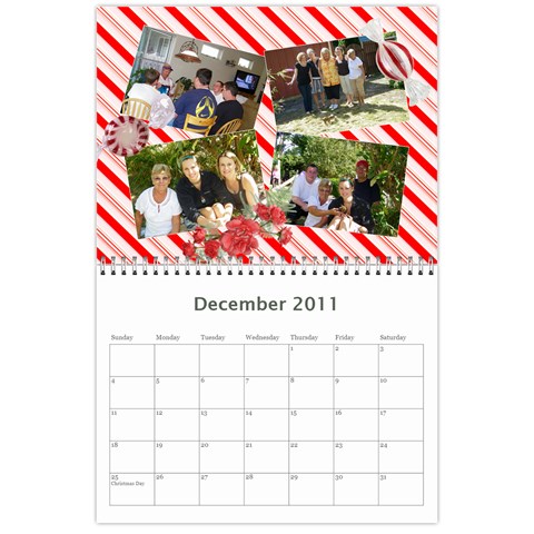 2011 Calender By Lindsay Mizer Dec 2011