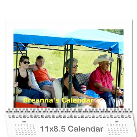 Breanna s Calendar By Rick Conley Cover