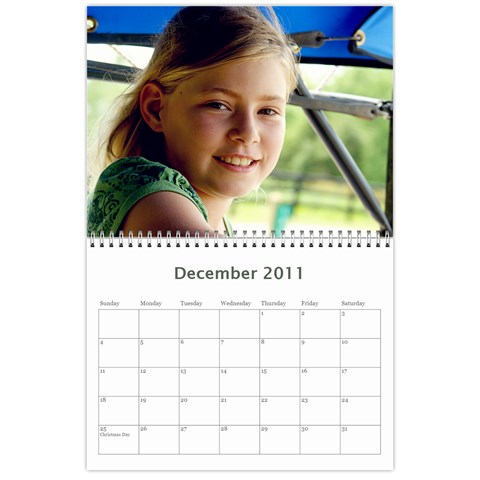 Breanna s Calendar By Rick Conley Dec 2011