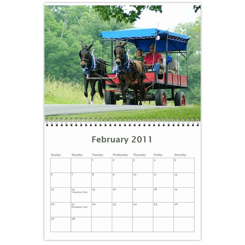Breanna s Calendar By Rick Conley Feb 2011
