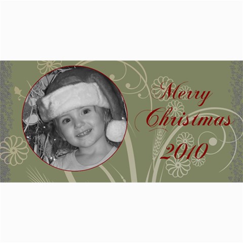 Merry Christmas 2010 By Amanda Bunn 8 x4  Photo Card - 5