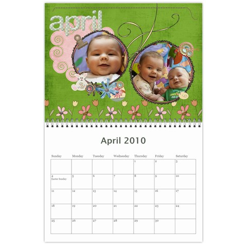 N And D Calendar  11 By Laura Apr 2010