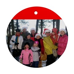 parkers christmas  - Ornament (Round)