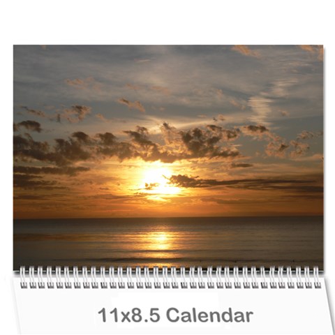 Sunset Calendar By Judy Cover
