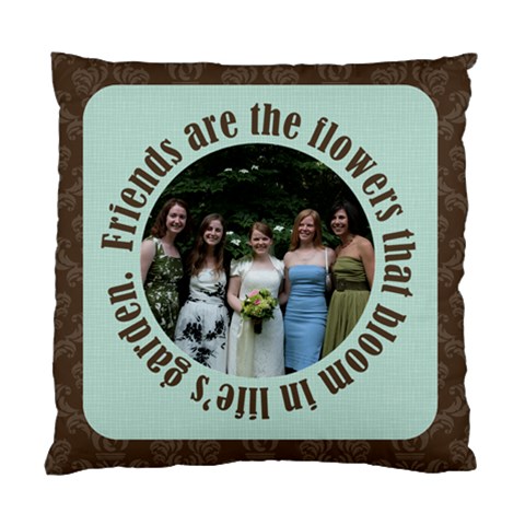Friends 2 Sided Cushion By Klh Back