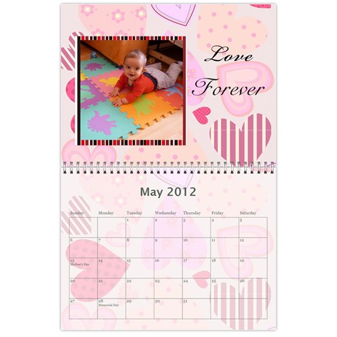 Family Calendar 2012 By Daniela May 2012