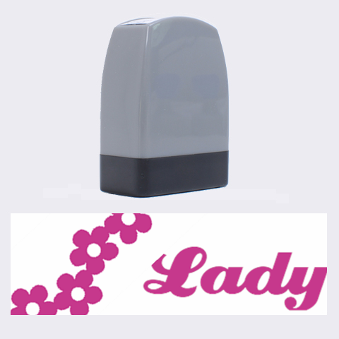 Lady 1.4 x0.5  Stamp