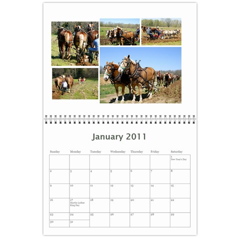 Cdhma Calendar By Rick Conley Jan 2011