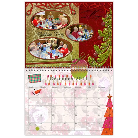 Kathy s Calendar By Linda Ward Dec 2011