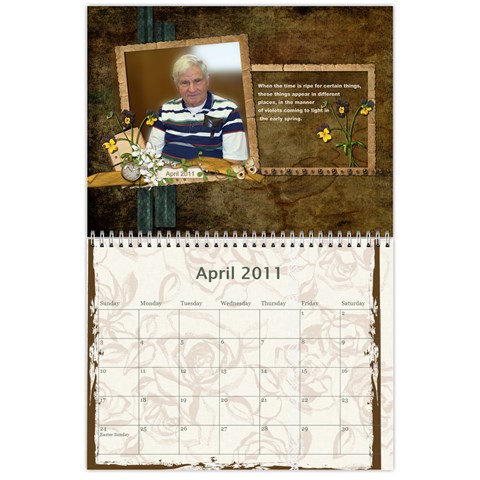 Kathy s Calendar By Linda Ward Apr 2011