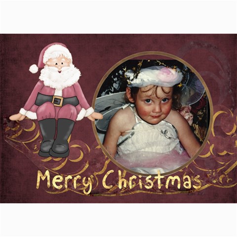 Christmas2 7x5 7 x5  Photo Card - 9