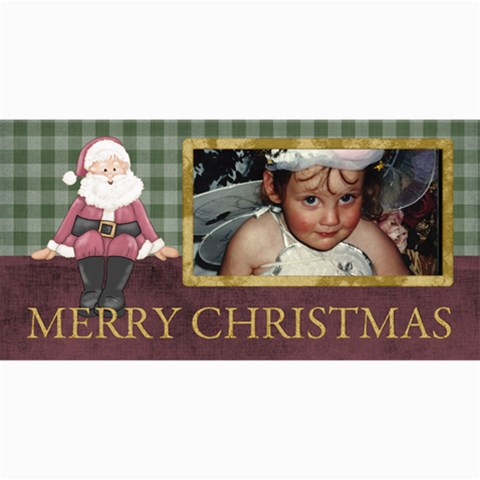 Christmas 8x4 8 x4  Photo Card - 1