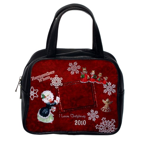 Thank You Mail Girl Christmas Remember When Purse By Ellan Front