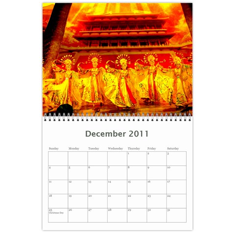 2011 Calendar By Jan Cockreham Dec 2011