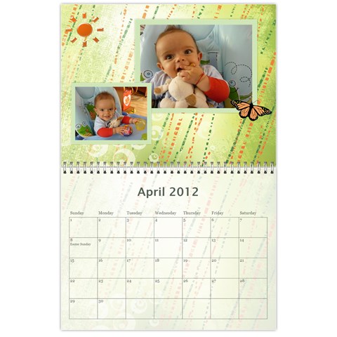 Family Calendar 2012 Apr 2012